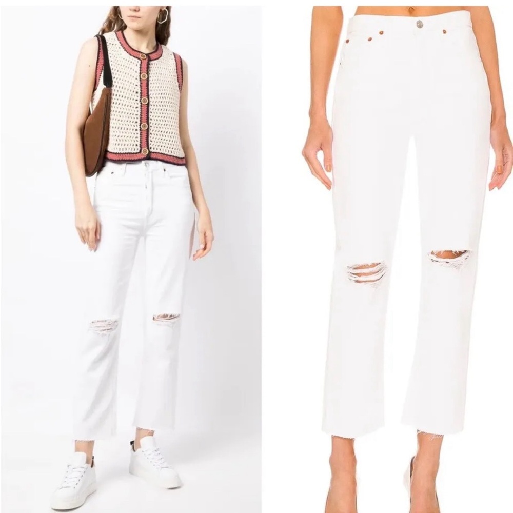RE/DONE 70’s High-Rise Stovepipe Jean Size 31